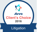 Avvo Client Choice 2016 Litigation