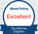 Avvo Rated Excellent Top Attorney Litigation